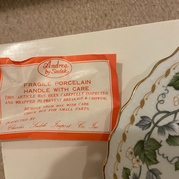 Porcelain plate - Picture 3 of 3